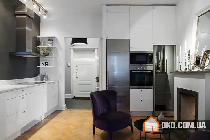 Цікавий чорно-білий інтер’єр у Швеції - Gallery image 11