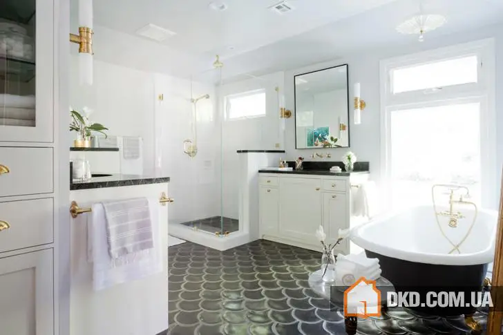 Стильна ванна з картинкою та гламурними деталями - Gallery image 3