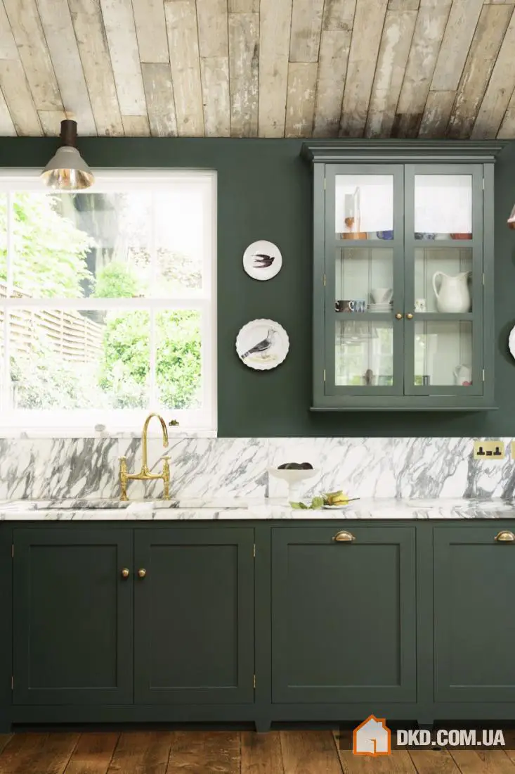 Традиційна кухня з характером у зеленому кольорі - Gallery image 3