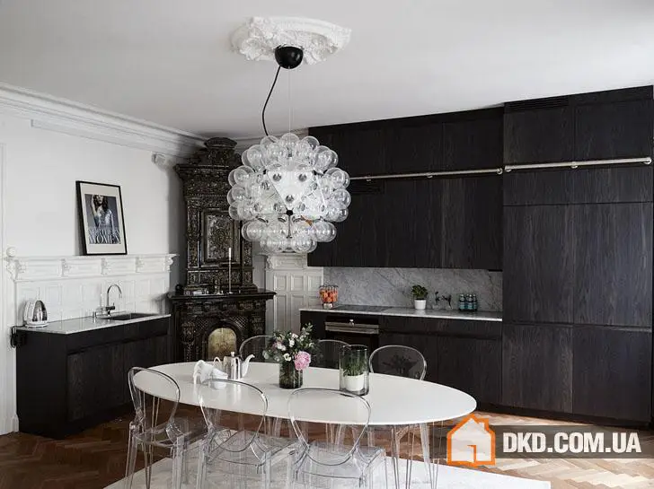 Елегантна чорно-біла квартира (94 кв. м) - Gallery image 4