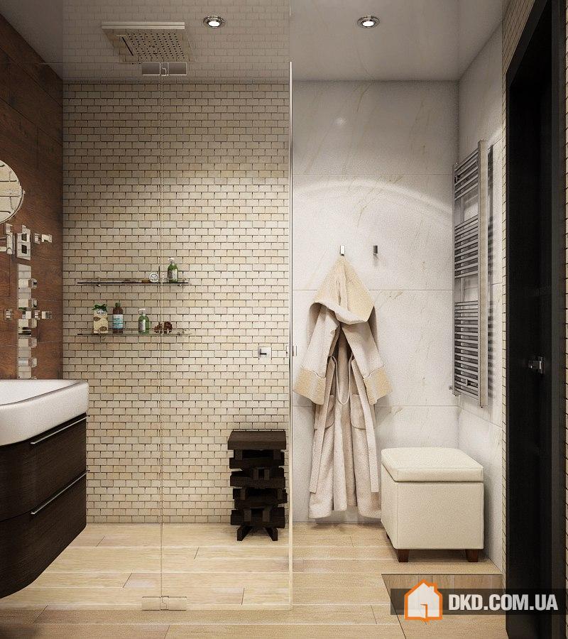 Ванная комната от от студии Кубик.ру