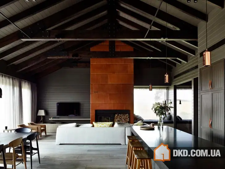 Design moderne dans les tons foncés en Australie - Gallery image 3