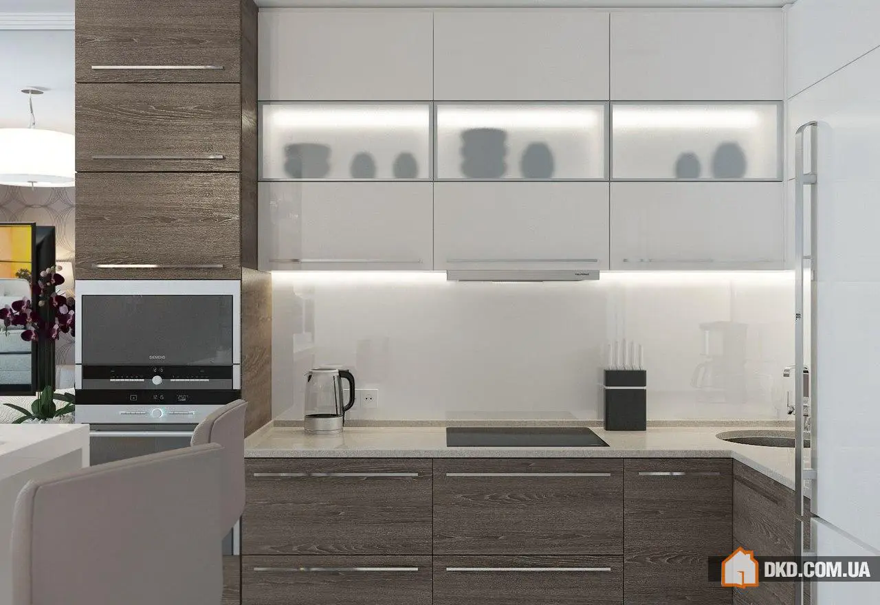 Проект кухні в Москві від студії А+Б - Gallery image 0