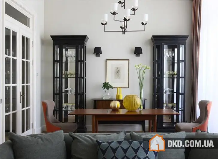 Сірий інтер'єр з яскравими акцентами в Москві - Gallery image 6