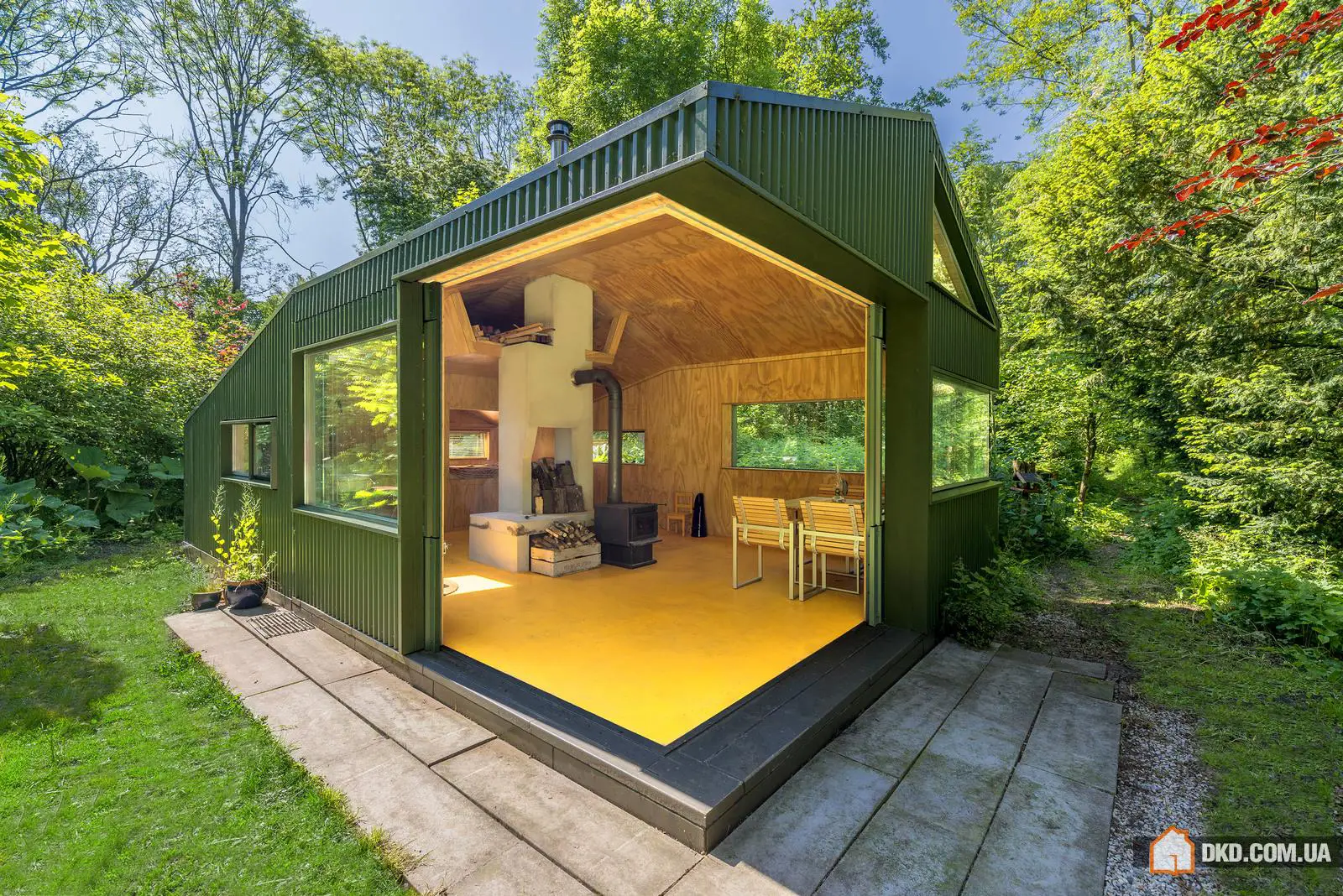 Bâtiment dissimulé au cœur du parc aux Pays-Bas - Gallery image 0