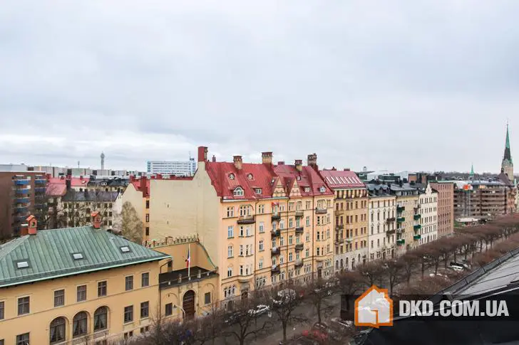Красивый скандинавский чердак (114 кв. м)