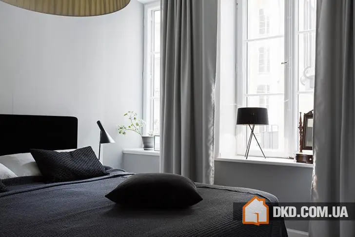 Цікавий чорно-білий інтер’єр у Швеції - Gallery image 14