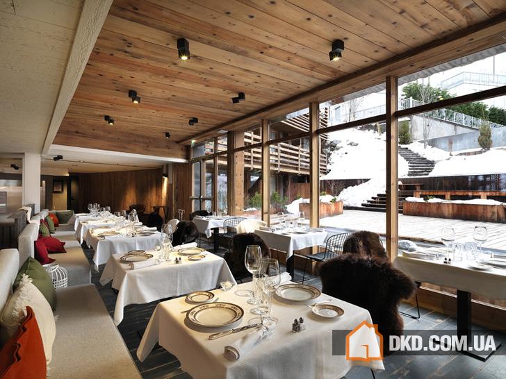 Стильный горнолыжный отель Le M De Megeve
