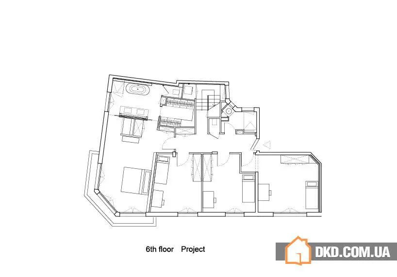 Об'єднання двох квартир у Парижі - Gallery image 20