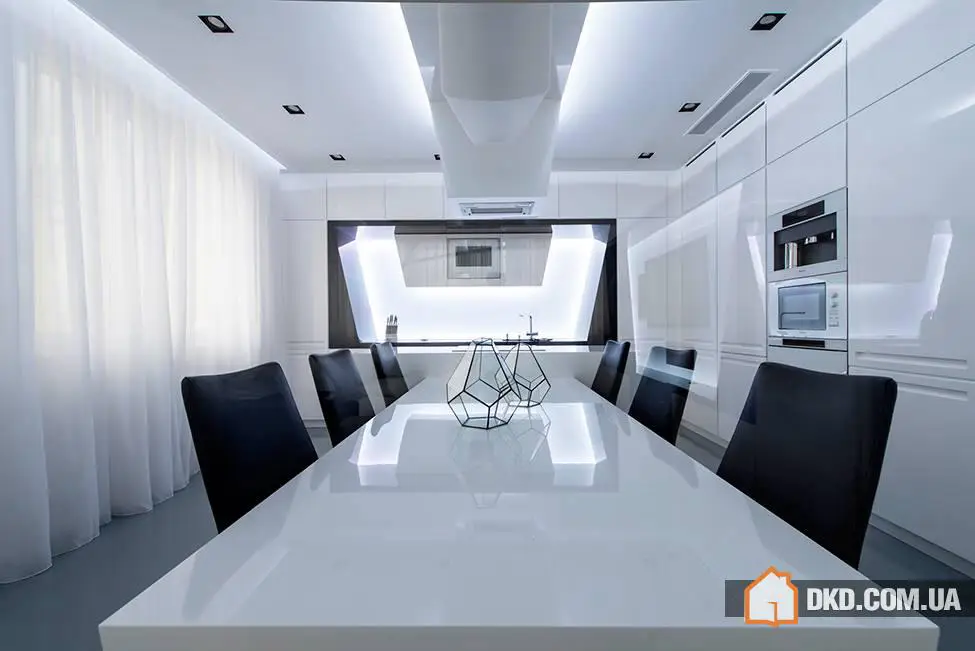 Майбутнє Аксіома-квартира в чорному та білому від Geometrix Design ᴷᴬ - Gallery image 3