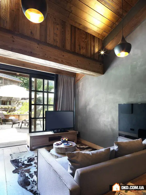 Стильный горнолыжный отель Le M De Megeve