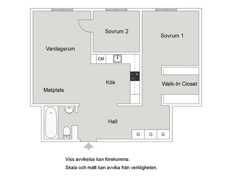 Холодні відтінки на 64 квадратних метрах - Gallery image 13